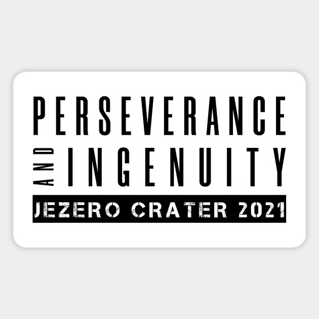 Perseverance and Ingenuity Magnet by photon_illustration